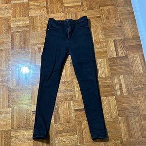 A&f skinny jeans (high-waist)